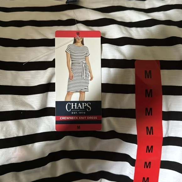 Chaps Ladies' Crewneck Knit Dress Medium - Picture 7 of 10